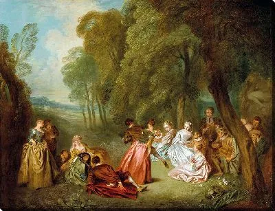 Картина Загородные развлечения