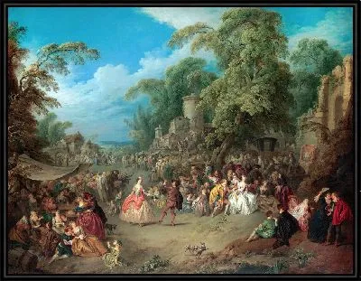 Ярмарка в Безоне (ок. 1733 г.)