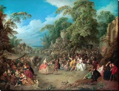 Ярмарка в Безоне (ок. 1733 г.)