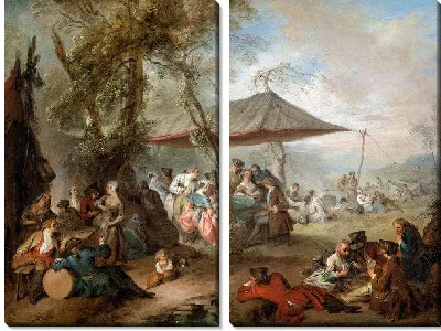 Картина Фрейден де Солдатенлебенс (ок. 1730-1735)