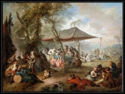 Картина Фрейден де Солдатенлебенс (ок. 1730-1735)