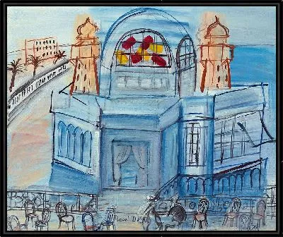 Казино Ниццы с шезлонгами (1948–1949)