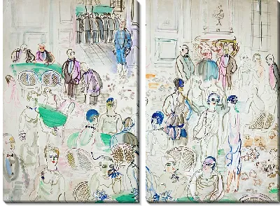 Картина Казино (около 1925 г.)