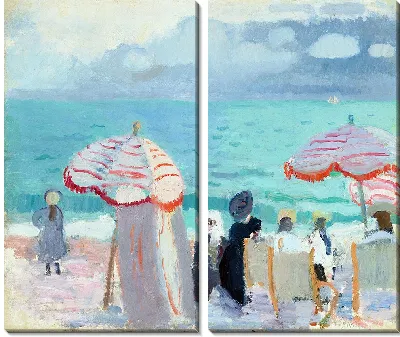 Картина Зонтики (1905)