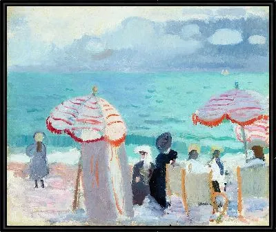 Картина Зонтики (1905)