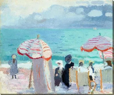 Картина Зонтики (1905)