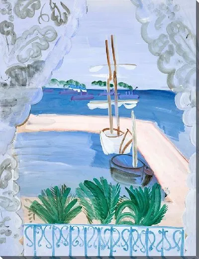 Картина Выходной фен в Гольф-Жюане (около 1925 г.)