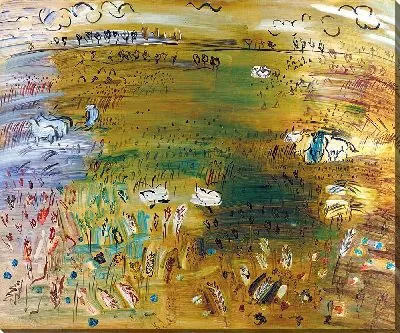 Картина Великое пшеничное поле (1933)