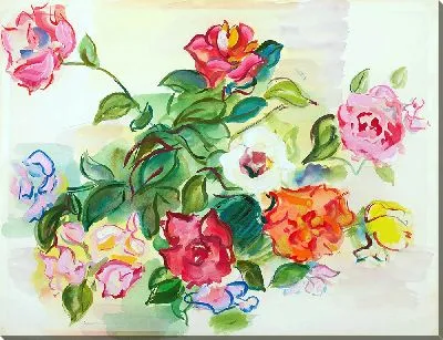 Картина Букет роз (1941)