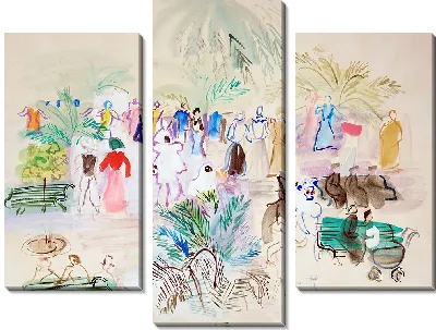 Картина Бал-маскарад в Перпиньяне (1947)