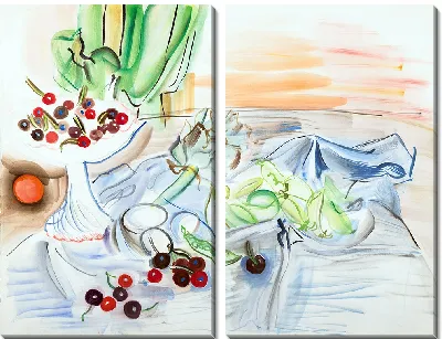 Картина Натюрморт с артишоками