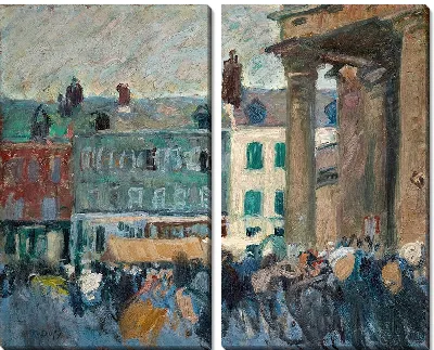 Картина На улице (1901)
