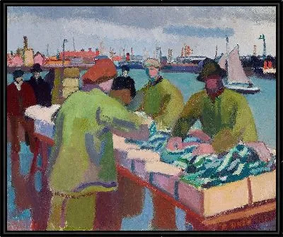 Картина Марш с Пуассонами (1904–1905)