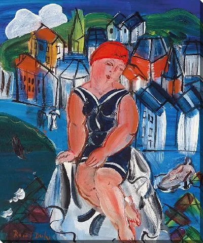 Картина Маленькая бейня в Сент-Адрес