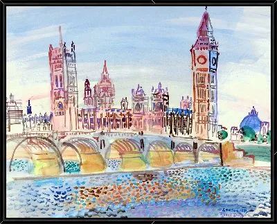 Картина Лондон, парламент (1930)