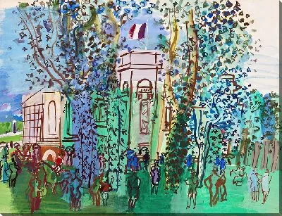 Картина Ле Песаж в Довиле (около 1930 г.)