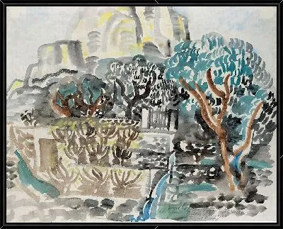 Картина Ле Бау де Сен-Жанне (1921)