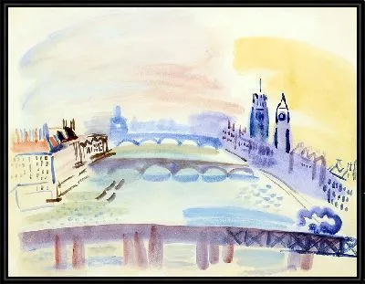 Картина Ла Тамис, Лондон (около 1932 г.)
