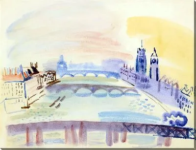 Картина Ла Тамис, Лондон (около 1932 г.)