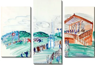 Картина Управление в Сен-Клу (около 1931 г.)