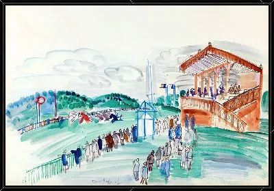 Картина Управление в Сен-Клу (около 1931 г.)