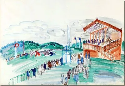 Картина Управление в Сен-Клу (около 1931 г.)