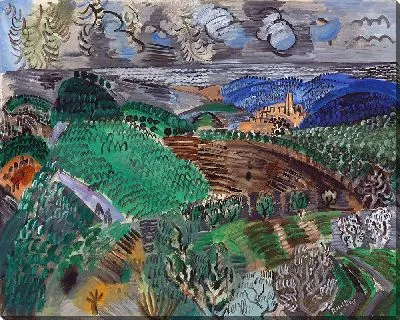 Картина Сен-Поль де Ванс (около 1920 г.)