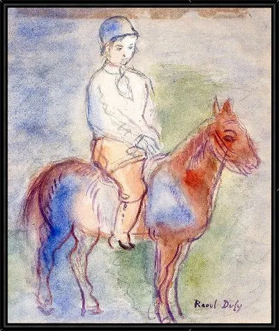 Картина Ребенок на лошади