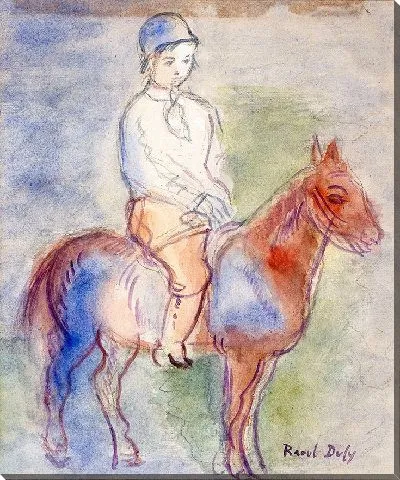 Картина Ребенок на лошади