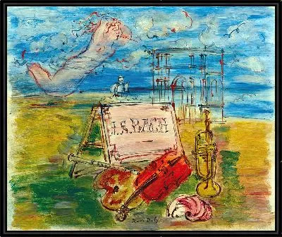 Картина Посвящение Баху (1946)