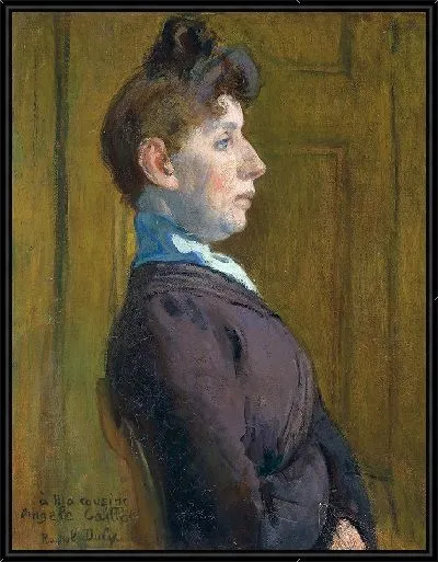 Картина Портрет профильной женщины (около 1897–1898 гг.)