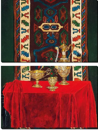 Картина Натюрморт с декоративными предметами