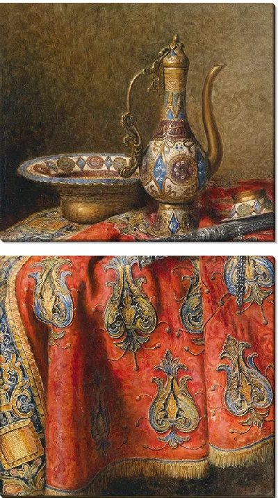 Картина Натюрморт с восточным антиквариатом (1907)