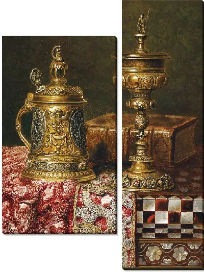 Картина Натюрморт с великолепными сосудами