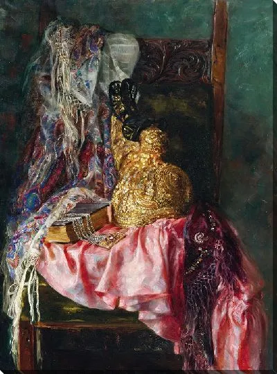 Картина «Золотое платье» (1910 г.)