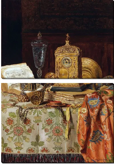 Картина Стиллебен Мит Антиквитэтен (1880)