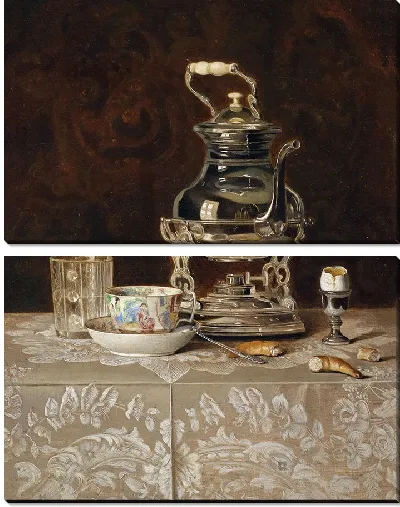 Картина Натюрморт с самоваром