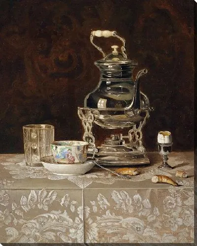 Картина Натюрморт с самоваром