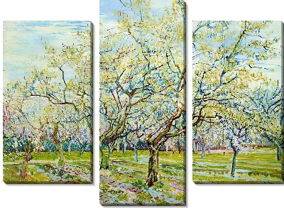 Картина Белый сад