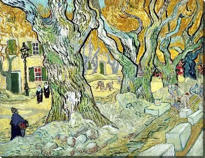 Картина Ремонтники дорог