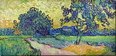 Картина Пейзаж в сумерках