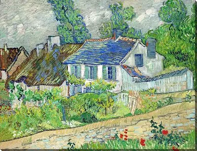 Картина Дома в Овере