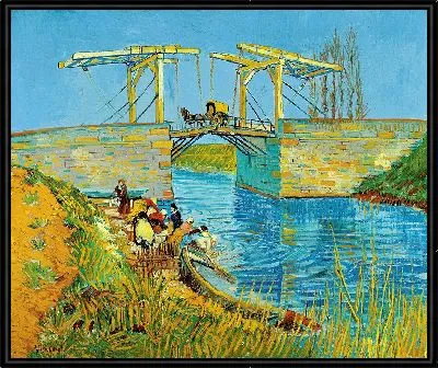 Мост в Арле (Пон-де-Ланглуа)