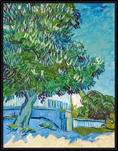 Картина Цветущие каштаны