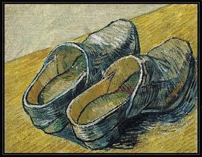 Пара кожаных башмаков