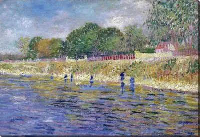 Картина Берег Сены