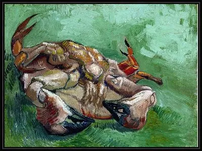 Картина Краб на спине