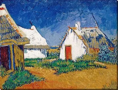 Картина Белые коттеджи в Сент-Мари