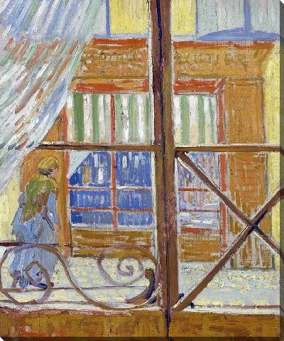 Картина Вид на мясную лавку