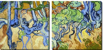 Картина Корни деревьев